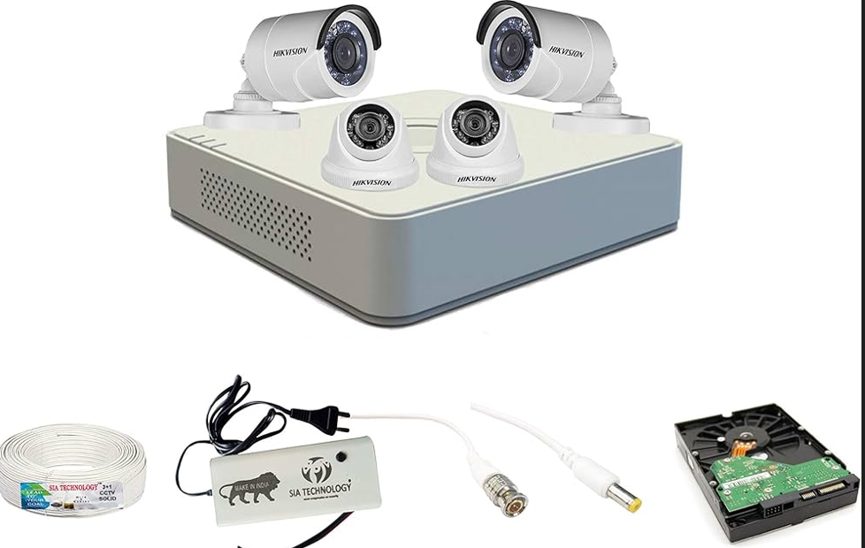 4 kits camera