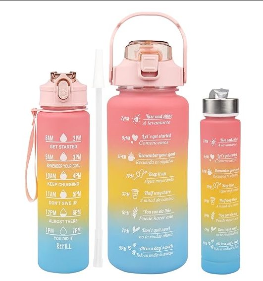3 set water bottle