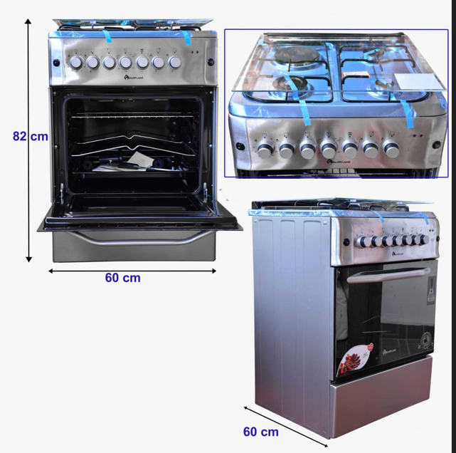 60x60 gas and electric Stove