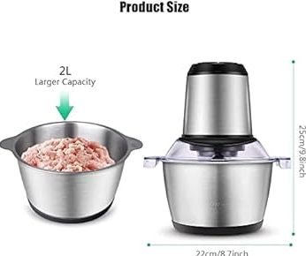2L kitchen meat grinder