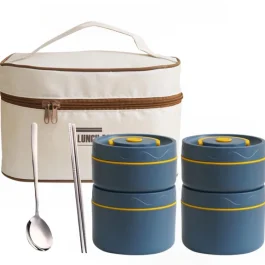Lunch Box Set, Food Container with Lunch Bag for Adults ,Teens & Kids.