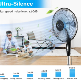 Powerful Cooling Fan with Remote Control