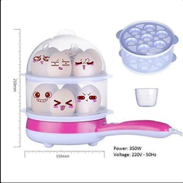 Electric Double-Layer Egg Boiler