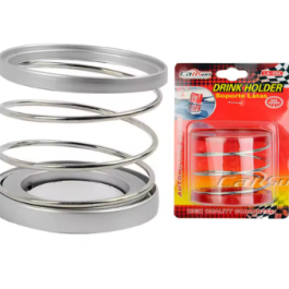Car Mounted Spring Drink Holder