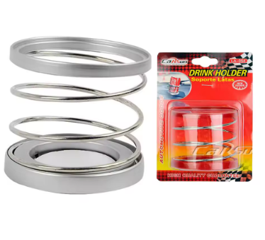 Car Mounted Spring Drink Holder