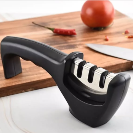 a 3-stage knife sharpener