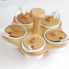 ceramic condiment set