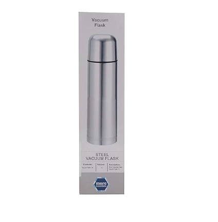 a stainless steel vacuum flask