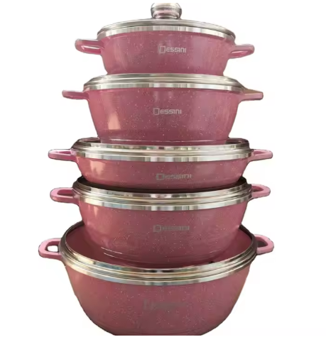 10-piece granite cookware set