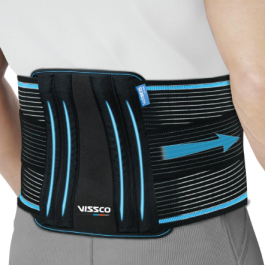 VISCO PRO-LUMBOSET-ADVANCE BLACK SMALL