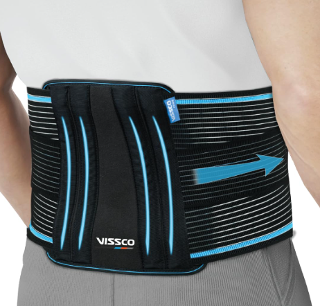 VISCO PRO-LUMBOSET-ADVANCE BLACK SMALL
