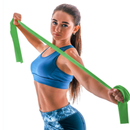 ACTIVEBAND PHYSICAL RESISTANCE BAND - GREEN 1.50MTRS