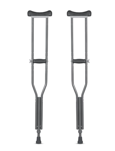 ASTRA UNDER ARM CRUTCHES ALUMINIUM PAIR MEDIUM