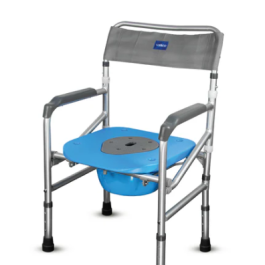 COMFORT COMMODE & SHOWER CHAIR (Without Wheels)