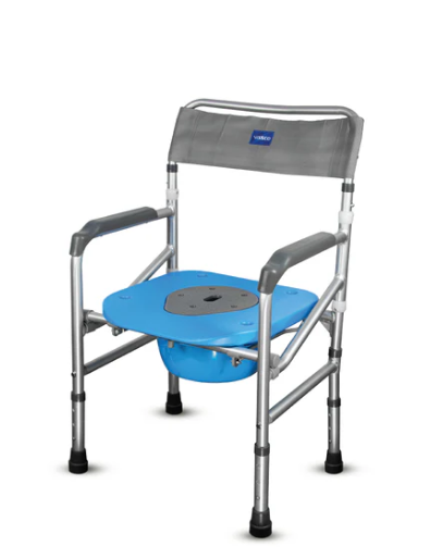 COMFORT COMMODE & SHOWER CHAIR (Without Wheels)