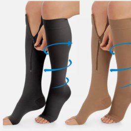 MEDICAL COMPRESSION STOCKINGS ABOVE KNEE -SMALL