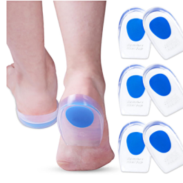 SILICONE HEEL CUSHION WITH DUAL GEL – UNIVERSAL