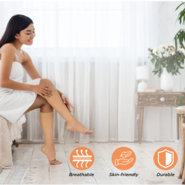 VISCO ADV Class 2 Knee-Length Medical Compression Stockings 02-L