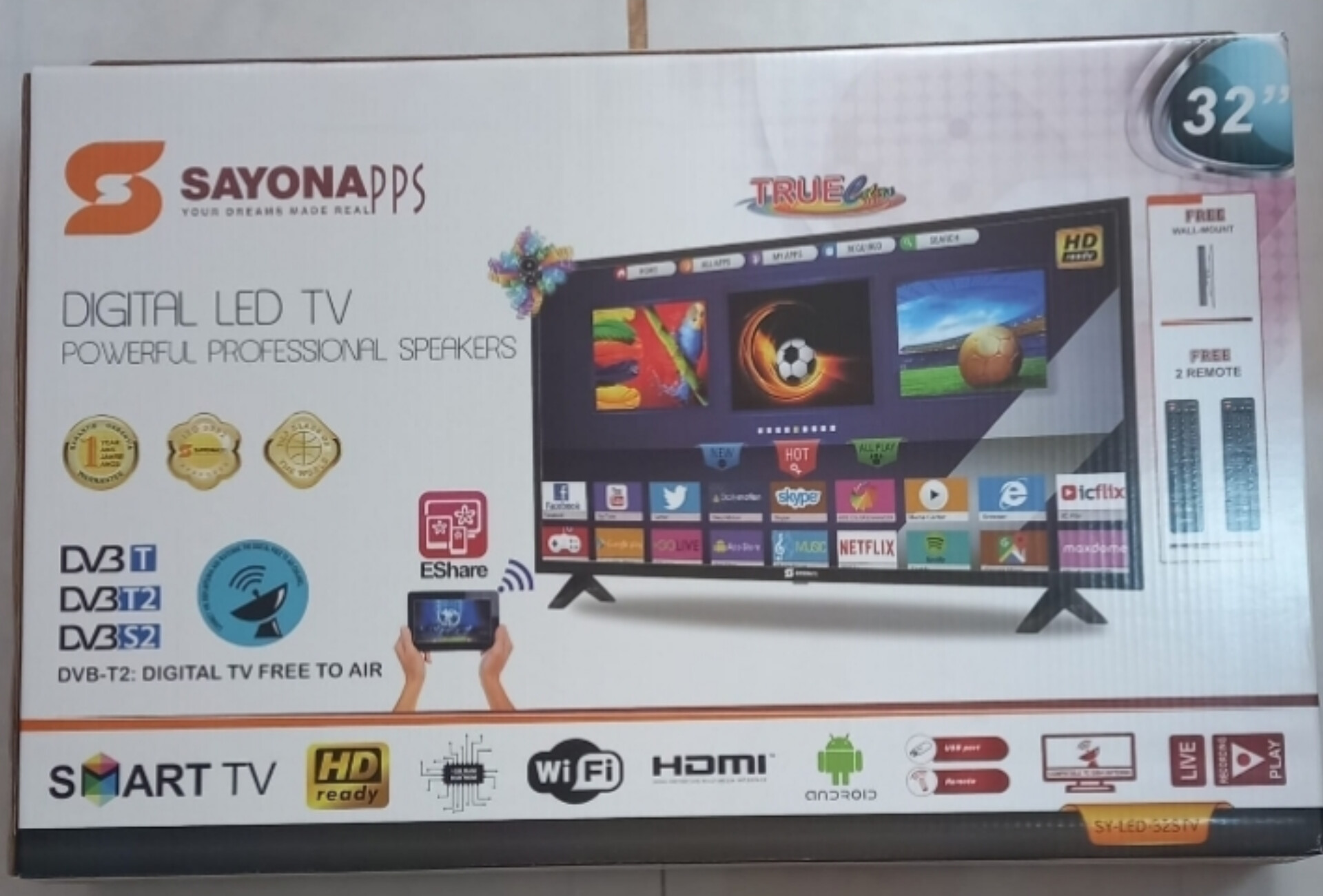 LED TV SY LED 32 SSTV - Image 2