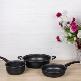 MIRALUX Charcoal Cookware Set ML-8082