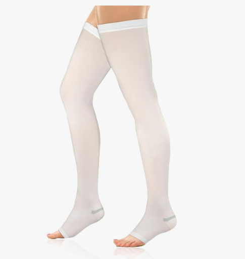 VISCO ANTI-EMBOLISM THIGH (OPEN TOE)- L