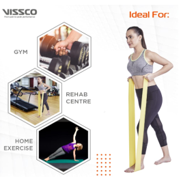 Vissco ActiveBand Physical Resistance Band - Gold 1.0
