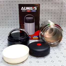 ALWAYS 650ml Stainless Steel Food Flask