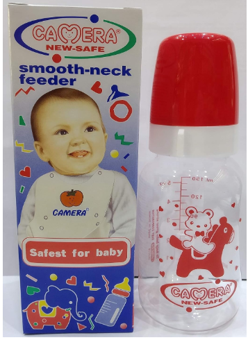 CAMERA New-Safe Smooth-Neck Baby Feeder Bottle