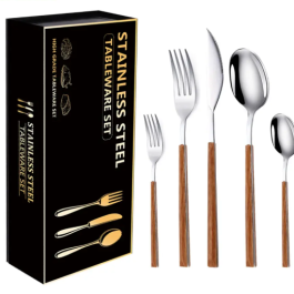 a box for a 24-piece stainless steel cutlery se