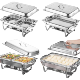 11L stainless steel chafing dish 2pcs