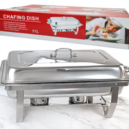 11L stainless steel chafing dish 2pcs