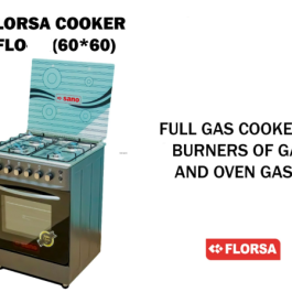 60×60 Florisa Full Gas Cooker