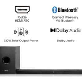 Hisense HS-2019 2.1CH 320W Sound Bar