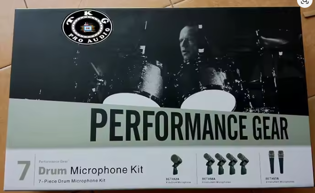 7-piece drum microphone kit 