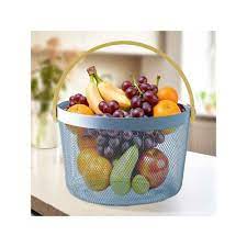Wire baskets for home and kitchen fruit ruck