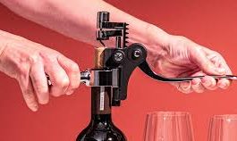 Wine bottle opener